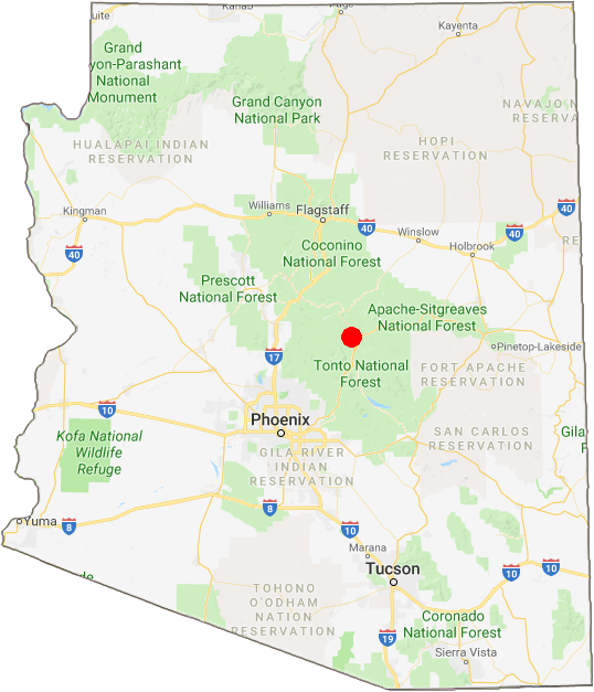 [ARIZONA MAP]